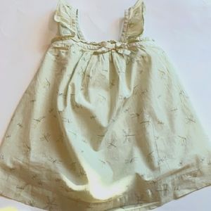 Baby Gap dragonfly dress 3-6 months